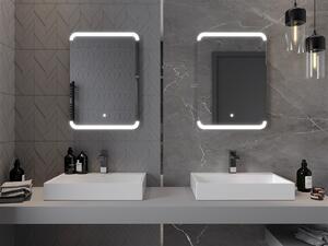 Mexen Nida lustro łazienkowe podświetlane 50 x 70 cm, LED 6000K, antypara - 9806-050-070-611-00