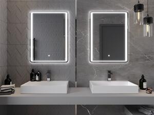 Mexen Zusa lustro łazienkowe podświetlane 60 x 80 cm, LED 6000K, antypara - 9808-060-080-611-00