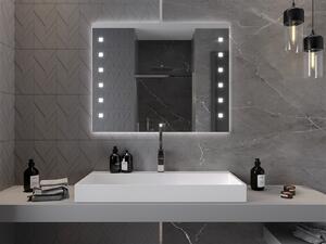 Mexen Ner lustro łazienkowe podświetlane 100 x 80 cm, LED 6000K, antypara - 9809-100-080-611-00