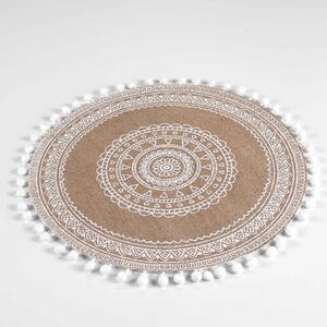 Mata stołowa z juty ø 38 cm Renata – douceur d'intérieur