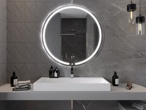 Mexen Rose lustro łazienkowe podświetlane, okrągłe 100 cm, LED 6000K, antypara - 9810-100-100-611-00