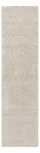 Kremowy wełniany chodnik tkany ręcznie 60x230 cm Mesmerise Natural – Flair Rugs