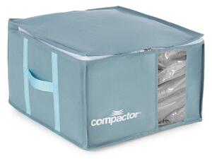 Plastikowy pojemnik próżniowy do przechowywania ubrań 42x40x25 cm Blue Edition – Compactor