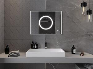 Mexen Koga lustro łazienkowe podświetlane 80 x 60 cm, LED 6000K, antypara - 9821-080-060-611-00