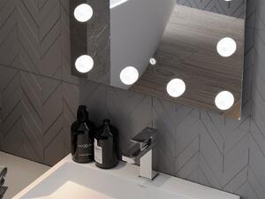 Mexen Dona lustro łazienkowe podświetlane 50 x 70 cm, LED 6000K, antypara - 9818-050-070-611-00