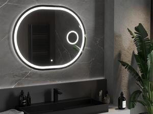 Mexen Umba lustro łazienkowe podświetlane z lusterkiem kosmetycznym 100 x 80 cm, LED 6000K, antypara - 9822-100-080-611-00