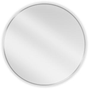 Mexen Loft lustro łazienkowe okragłe 80 cm, rama inox - 9850-080-080-000-10