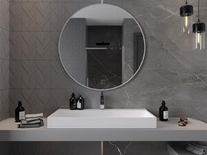 Mexen Loft lustro łazienkowe okragłe 100 cm, rama biała - 9850-100-100-000-20