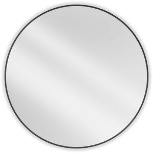 Mexen Loft lustro łazienkowe okragłe 100 cm, rama czarna - 9850-100-100-000-70