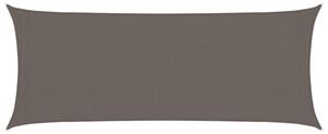 Żagiel przeciwsłoneczny, 160 g/m², antracytowy, 2x5 m, hdpe