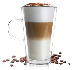 Szklanka z podwójną ścianką Vialli Design Amo Latte, 320 ml
