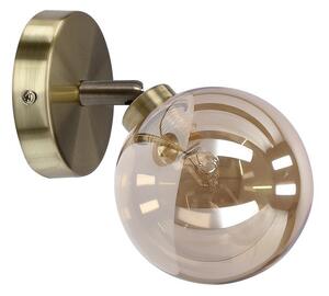 Kinkiet w kolorze brązu ø 10 cm Rodia – Candellux Lighting