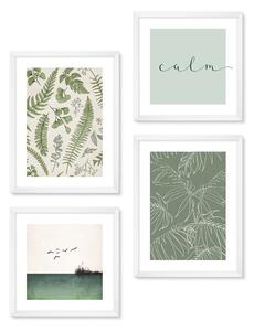 Obrazy zestaw 4 szt. 30x40 cm Calm – knor