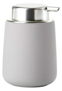 Jasnoszary porcelanowy dozownik do mydła 250 ml Nova – Zone