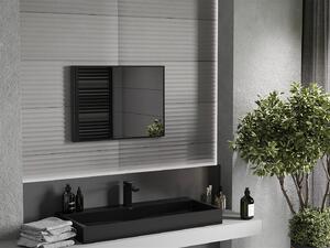 Mexen Loft lustro łazienkowe prostokątne 70 x 50 cm, rama czarna - 9852-070-050-000-70