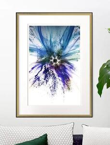 Obraz Kwiat, Seria Niebieska