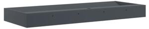 Umywalka, 120x46x11 cm, kompozyt mineralny/marmurowy, antracyt