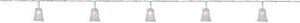 Choinkowy łańcuch Bell dzwoneczki LED 0,5W 10-punktowe