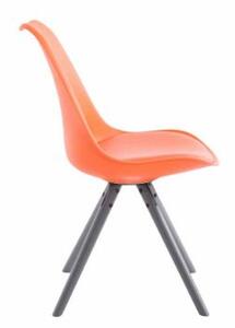 Krzesła Miller pomarańczowe