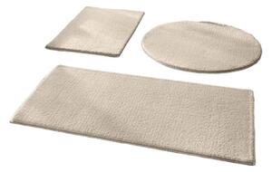 Szarobeżowe dywaniki łazienkowe zestaw 3 szt. 50x90 cm – Mila Home