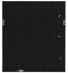 Lustrzana ramka na 5 zdjęć multiramka ciemne drewno nowoczesna Sinta Beliani