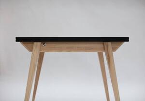 Stół ENVELOPE Rozkładany 90x65cm Grafitowy