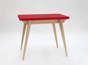 Stół ENVELOPE Rozkładany 90x65cm Czerwony