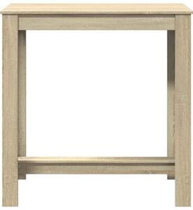 Stolik barowy, dąb sonoma, 102x50x103,5 cm