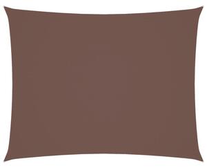 Prostokątny żagiel ogrodowy, tkanina oxford, 3x6 m, brązowy