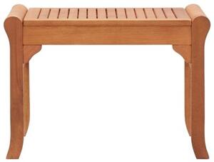 Ławka ogrodowa, 64 cm, lite drewno eukaliptusowe