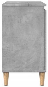 Szafka pod umywalkę, szarość betonu, 58x33x60 cm