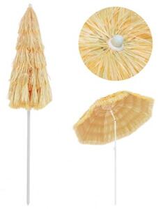 Parasol plażowy w stylu hawajskim, naturalny, 180 cm