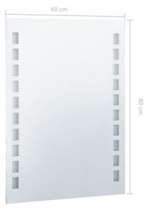 Åcienne lustro Åazienkowe z LED, 60 x 80 cm