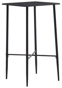 Stolik barowy, czarny, 60 x 60 x 111 cm, mdf