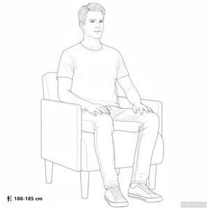 Sofa fotel z podÅokietnikami czarny 55 cm aksamit