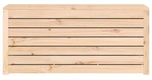 Skrzynia ogrodowa, 101x50,5x46,5 cm, lite drewno sosnowe
