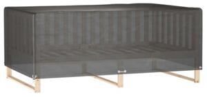 Pokrowce na meble ogrodowe, 2 szt., 12 oczek, 227x152x65 cm