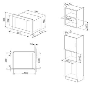 Kuchenka mikrofalowa SMEG FMI425X