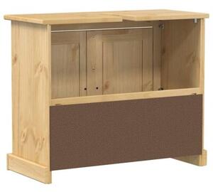 Szafka pod umywalkę corona, 73x33x60 cm, lite drewno sosnowe