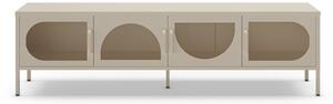 Kremowa szafka pod TV 180x50 cm Tayra – Marckeric