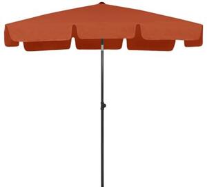 Parasol plażowy, terakota, 200x125 cm