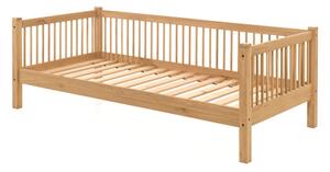 Łóżko dziecięce z litego drewna dębowego 90x200 cm Forrest – Vipack