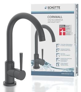 SCHÜTTE bateria kuchenna CORNWALL, bateria kuchenna z funkcją oszczędzania energii, bateria kuchenna matowa antracytowa