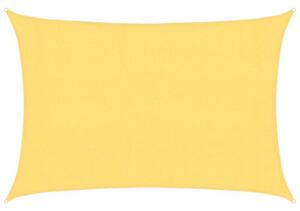 Żagiel przeciwsłoneczny, 160 g/m², beżowy, 3x5 m, hdpe