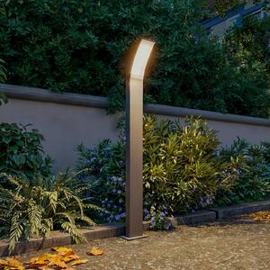 Philips Słupek oświetleniowy LED Splay UE, 96 cm, antracyt, IP44, czarny, aluminium