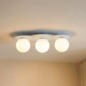 Lampa sufitowa Cloud TK Lighting, możliwość ściemniania, niebieski, pokój dziecięcy, szkło, młodzieżowy
