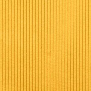 Nowoczesna sofa w ksztaÅcie u w jasnoÅ¼Ã³Åtym sztruksie - elegancki wybÃ³r do salonu