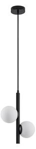 Lampa Wisząca Lucande, Emarin, ściemnialny, czarny, salon, metal, nowoczesny