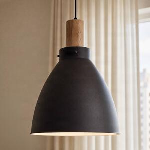 Lampa wisząca Trebale Lindby, możliwość ściemniania, czarny, salon / jadalnia, metal, skandynawski