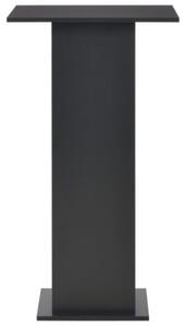Stolik barowy, czarny, 60 x 60 x 110 cm